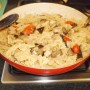 Farfalle , pesce spada  e asparagi