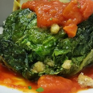 Bauletti di lattuga ripieni