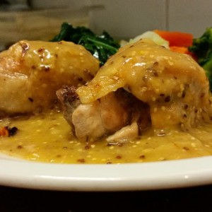 Coscette di Pollo disossate alla Senape Antica