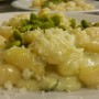 Gnocchi di Patate al Gorgonzola Con Crema di Fave