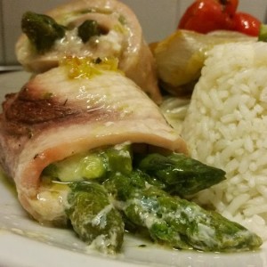 Rollè di Pesce Spada agli Asparagi 2