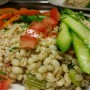 Insalata di Orzo da Agr. Biologica Con Salmone Affumicato e Asparagi 1