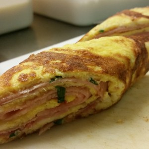 Omelette al Prosciutto e Formaggio